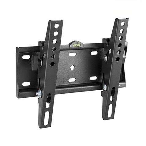 cromad soporte de pared fijo para tv de 23" 42" inclinable nivel incorporado vesa max. 200x200mm peso max. 30kg