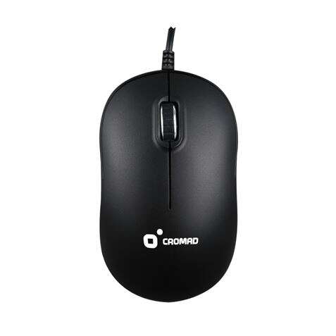 cromad x51 raton usb 2.0 3 botones uso ambidiestro cable de 1.50m