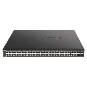 d link switch gestionado 48 puertos giga poe + 4 puertos combo sfp