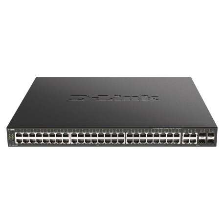 d link switch gestionado 48 puertos giga poe + 4 puertos combo sfp