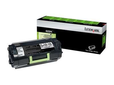 lexmark mx710/mx711/mx810/mx811/mx812 negro cartucho de toner original 62d2h00/622h