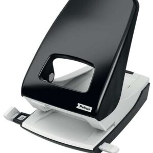 petrus 95 taladro perforador metalico hasta 40 hojas marcas de formato facil vaciado punzones 5.5mm
