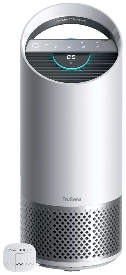 leitz trusens z2000 purificador de aire lampara uvc elimina gases/olores de cov hasta 35m2 color blanco