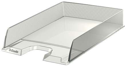 esselte europost bandeja portadocumentos plastico transparente formato vertical a4 color cristal