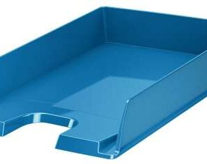 esselte europost vivida bandeja portadocumentos formato vertical a4 espacio para etiqueta identificativa color azul