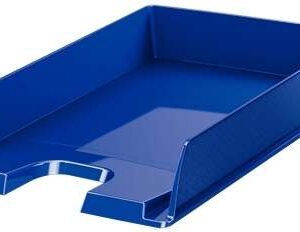 esselte europost bandeja portadocumentos formato vertical a4 espacio para etiqueta identificativa color azul