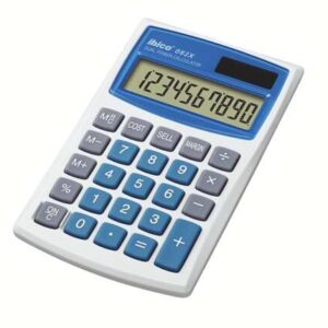 ibico 082x calculadora de bolsillo teclas grandes compacta lcd de 10 digitos funcion margen de beneficio