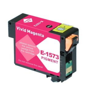 epson t1573 magenta cartucho de tinta pigmentada generico reemplaza c13t15734010