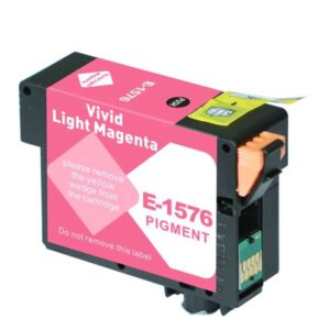 epson t1576 magenta light cartucho de tinta pigmentada generico reemplaza c13t15764010