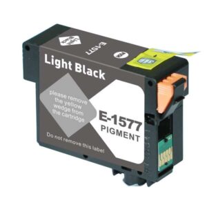 epson t1577 negro light cartucho de tinta pigmentada generico reemplaza c13t15774010
