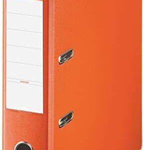 esselte archivador de palanca formato folio lomo 75mm capacidad para 500 hojas color naranja