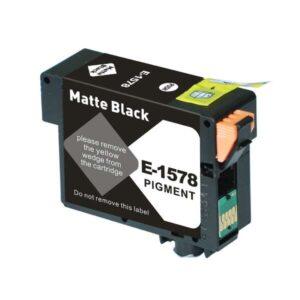 epson t1578 negro mate cartucho de tinta pigmentada generico reemplaza c13t15784010