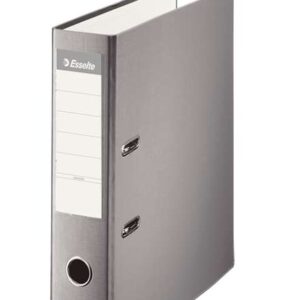 esselte archivador de palanca formato a4 lomo 75mm capacidad para 500 hojas color gris