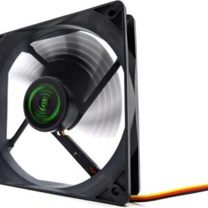 tacens anima af12 ventilador 120mm carcasa y aspas negras velocidad max. 1200rpm