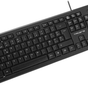 tacens anima ak0 teclado de membrana usb cable de 1.30m