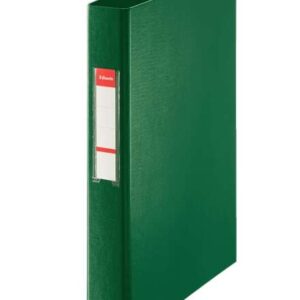 esselte carpeta de anillas formato folio capacidad para 190 hojas 2 anillas de 25mm color verde