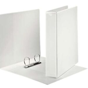 esselte canguro plus carpeta de anillas formato a4 capacidad para 380 hojas 2 anillas de 40mm color blanco