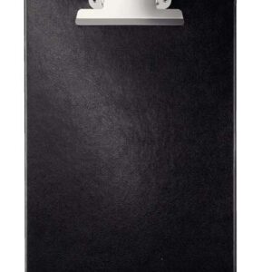 esselte carpeta de base forrada en plastico con pinza formato a4 color negro