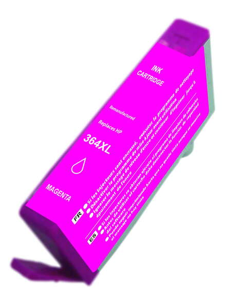 generico hp 364xl magenta cartucho de tinta reemplaza cb324ee/cb319ee