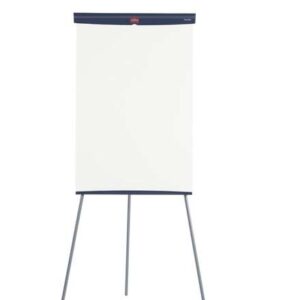 nobo pizarra caballete basico de acero 680x1840mm superficie magnetica bandeja para rotuladores color blanco