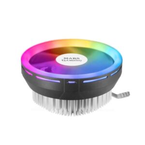 mars gaming ventilador cpu 120mm con disipador iluminacion rgb velocidad max. 2000rpm
