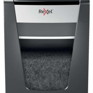 rexel momentum m515 destructora de papel manual micro corte p 5 destruye hasta 15 hojas funcionamiento ininterrumpido 4 horas papelera de 30l color gris/plata