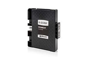 ricoh gc41 negro cartucho de tinta pigmentada generico reemplaza 405765/405761