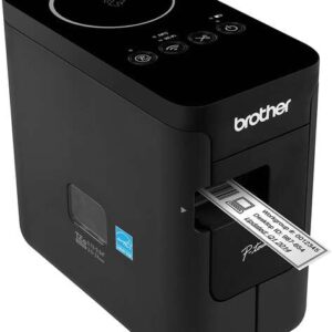 brother ptp750w rotuladora electronica profesional wifi usb, nfc velocidad 30mms resolucion 180x360ppp