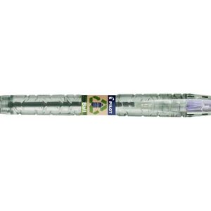 pilot boligrafo de bola retractil b2p ecoball begreen punta redonda 1mm trazo 0.27mm 86,64% de plastico reciclado recargable color azul
