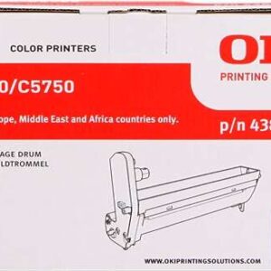 oki c5650/c5750 cyan tambor de imagen original 43870007 (drum)