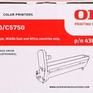 oki c5650/c5750 magenta tambor de imagen original 43870006 (drum)