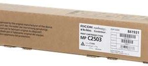 ricoh aficio mp c2503sp/mp c2003sp/mp c2011sp cyan cartucho de toner original 841931