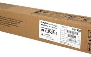 ricoh aficio mp c2503sp/mp c2003sp/mp c2004sp/mp c2504sp cyan cartucho de toner original 841928