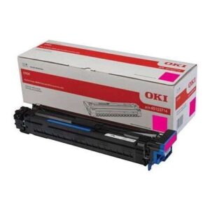oki c911/c931 magenta tambor de imagen original 45103714