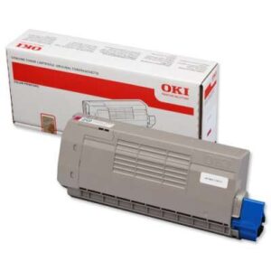 oki c710/c711 magenta cartucho de toner original 44318606