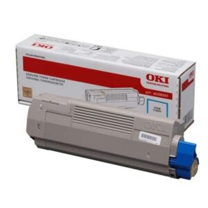 oki mc760/mc770/mc780 cyan cartucho de toner original 45396303