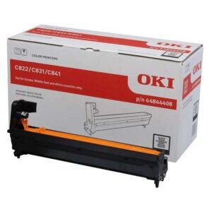 oki c822/c831/c841 negro tambor de imagen original 44844408 (drum)