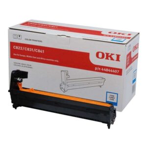 oki c822/c831/c841 cyan tambor de imagen original 44844407 (drum)