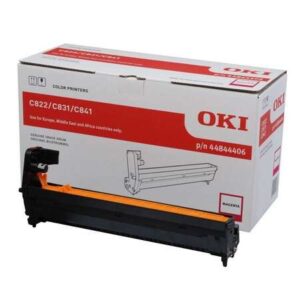 oki c822/c831/c841 magenta tambor de imagen original 44844406 (drum)