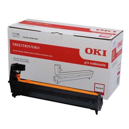 oki c822/c831/c841 magenta tambor de imagen original 44844406 (drum)