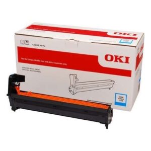 oki c823/c833/c843 cyan tambor de imagen original 46438003