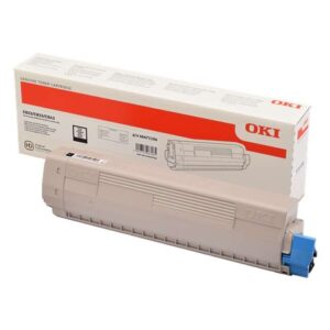 oki c823/c833/c843 negro cartucho de toner original 46471104