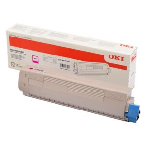 oki c823/c833/c843 magenta cartucho de toner original 46471102