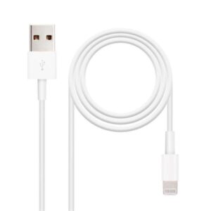 nanocable cable usb a macho a lightning macho 50cm