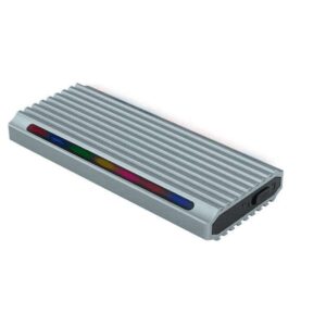 tooq shinobi carcasa externa ssd m.2 ngff/nvme usb a 3.1 gen2 rgb