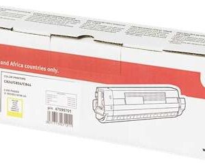 oki c824/c834/c844 amarillo cartucho de toner original 47095701