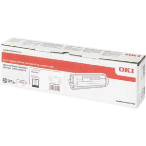 oki c834/c844 negro cartucho de toner original 46861308