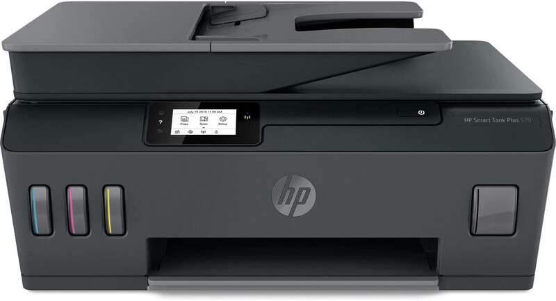 hp smart tank plus 570 impresora multifuncion color wifi 11ppm