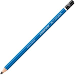 staedtler mars lumograph 100 lapiz de grafito hexagonal mina 6b resistencia a la rotura madera de bosques sostenibles