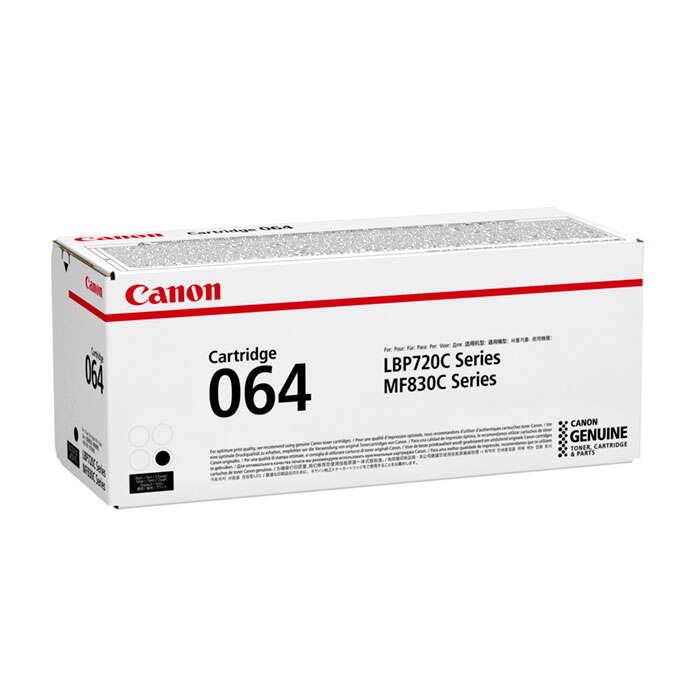 canon 064 negro cartucho de toner original 4937c001